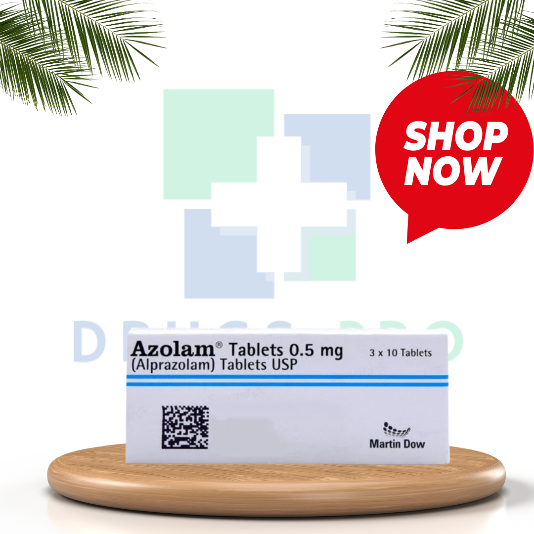 Azolam 0.5mg Tablet