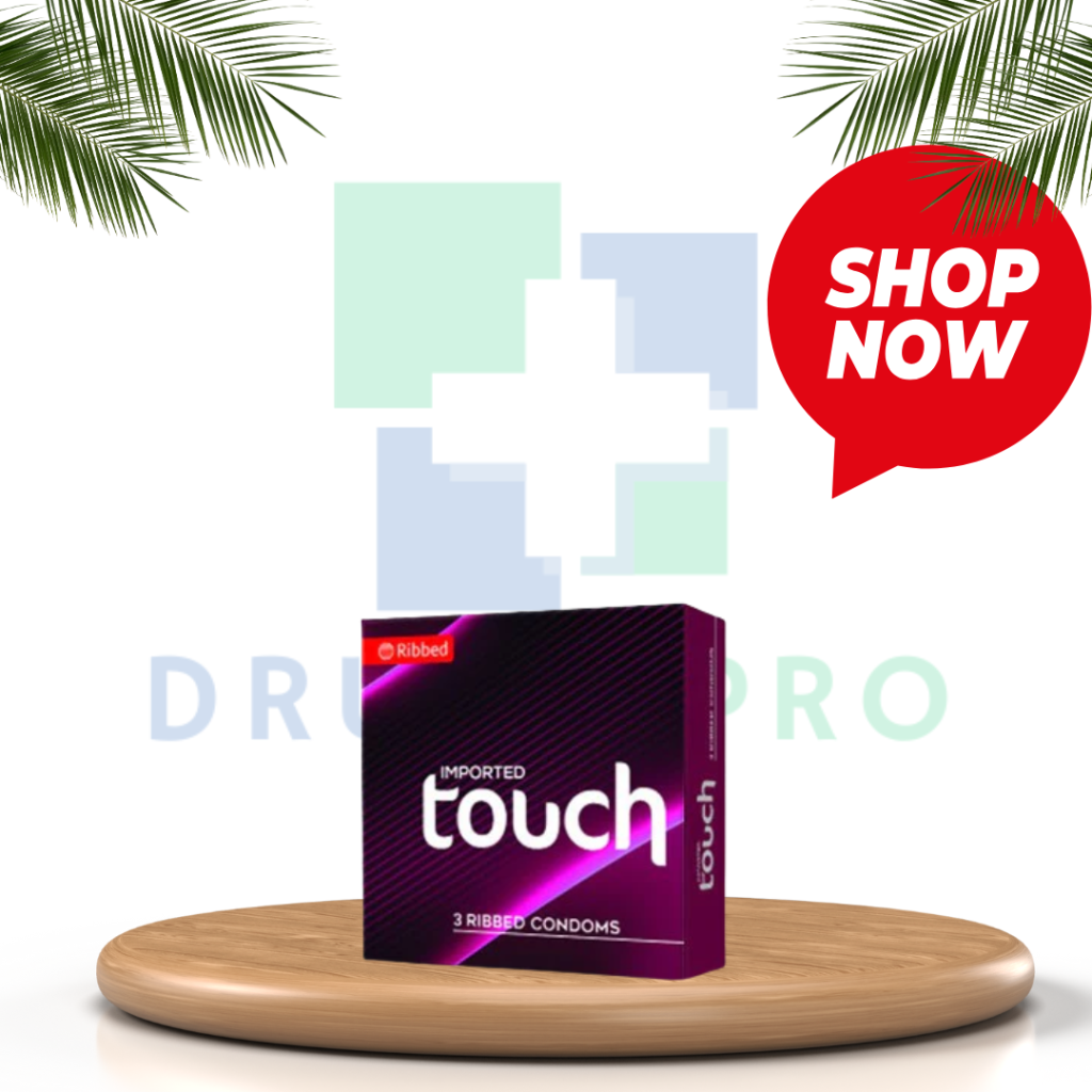 Touch Ribbed Open Touch Ribbed (Red) Condoms 2’s – Enhanced Pleasure with Comfort ...